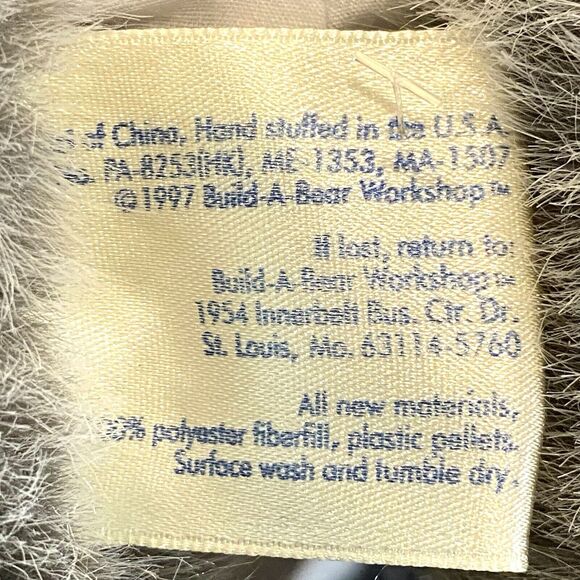 Build A Bear Elephant Angel Wings Dress Set Vintage 1997 Holiday Christmas Gift - Picture 8 of 11